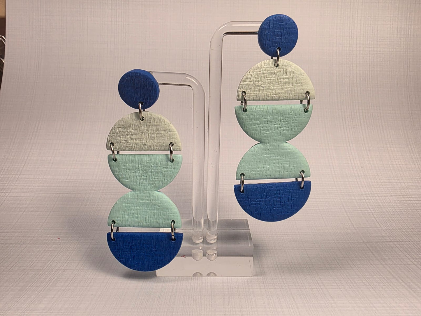 Pendientes BOHO AZUL-MENTA