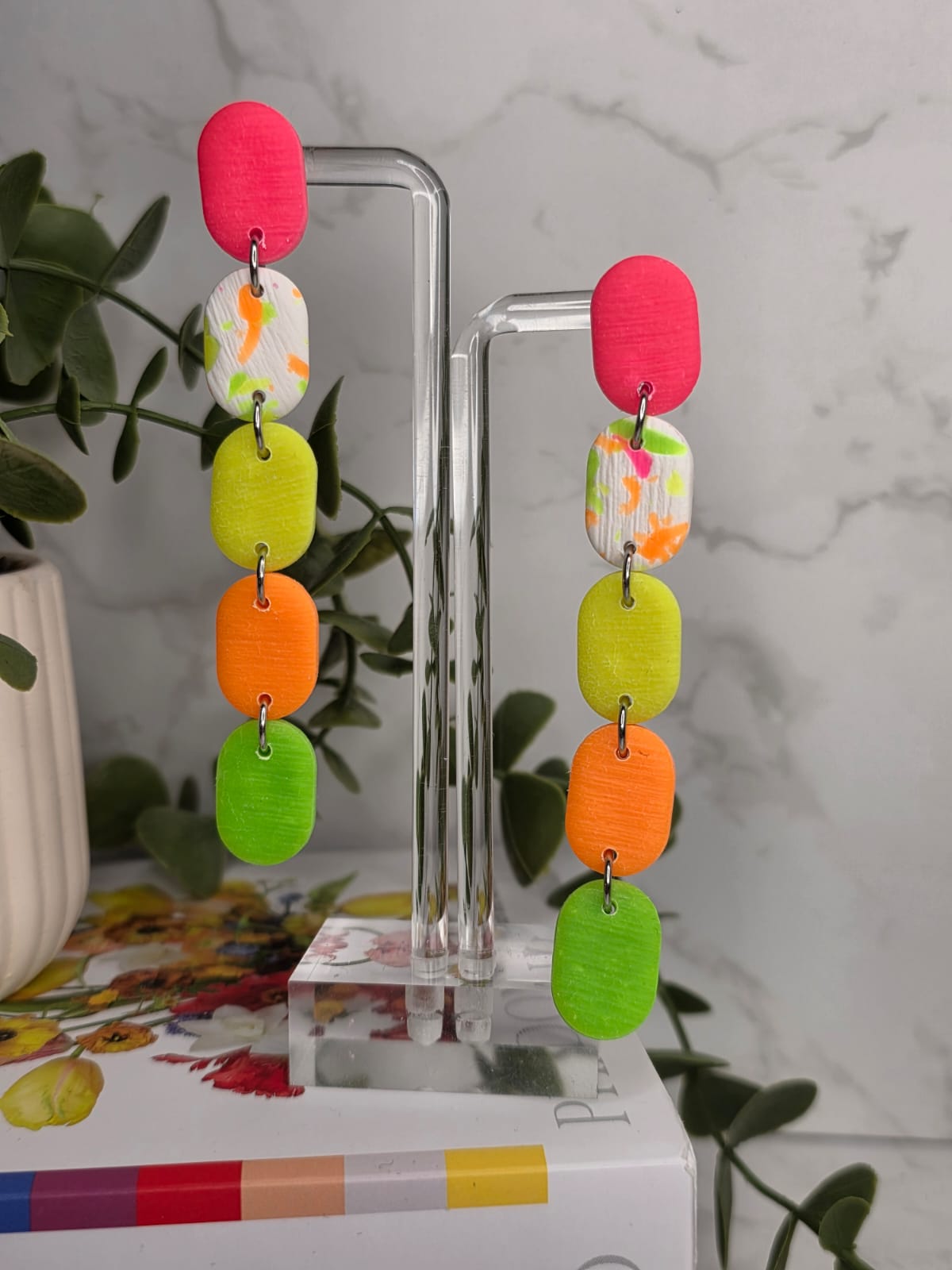Pendientes LEYRE 5 FLÚOR