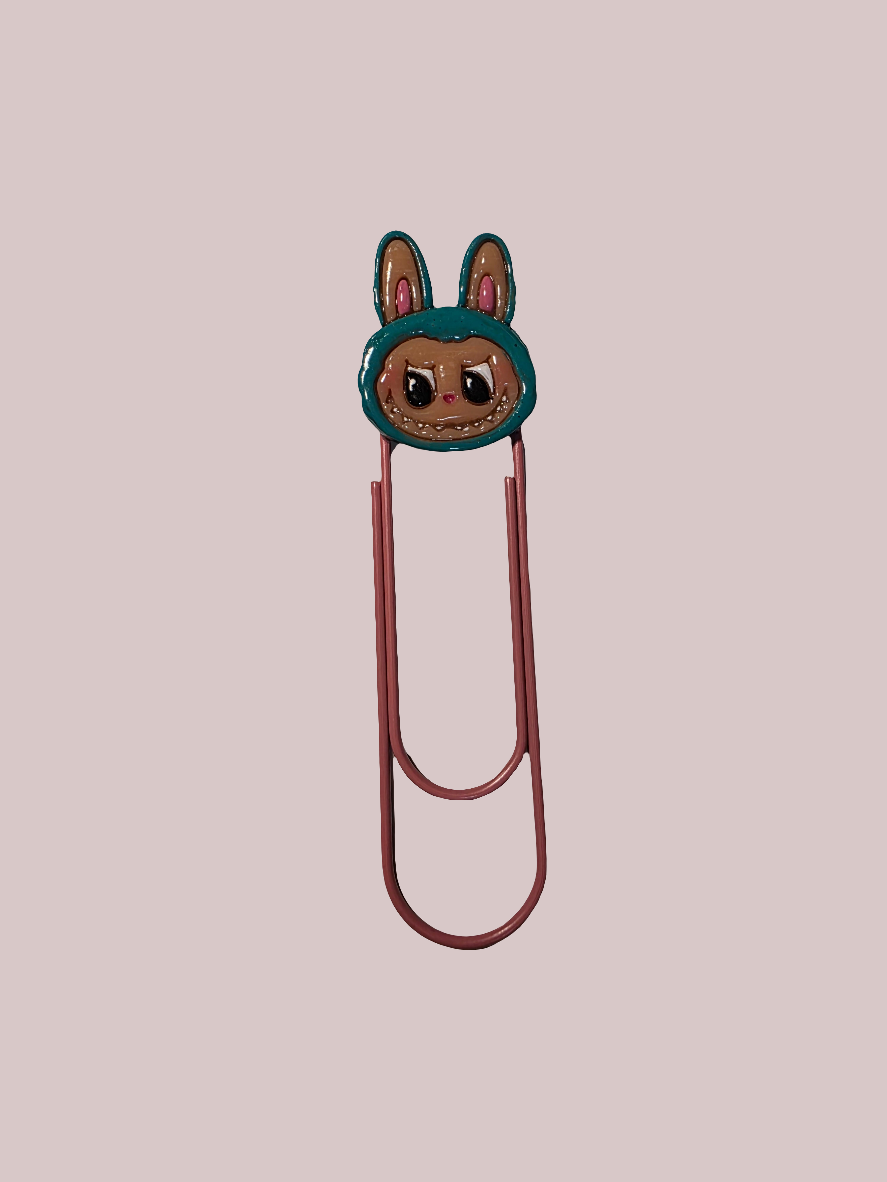Marcapáginas KAWAII verde