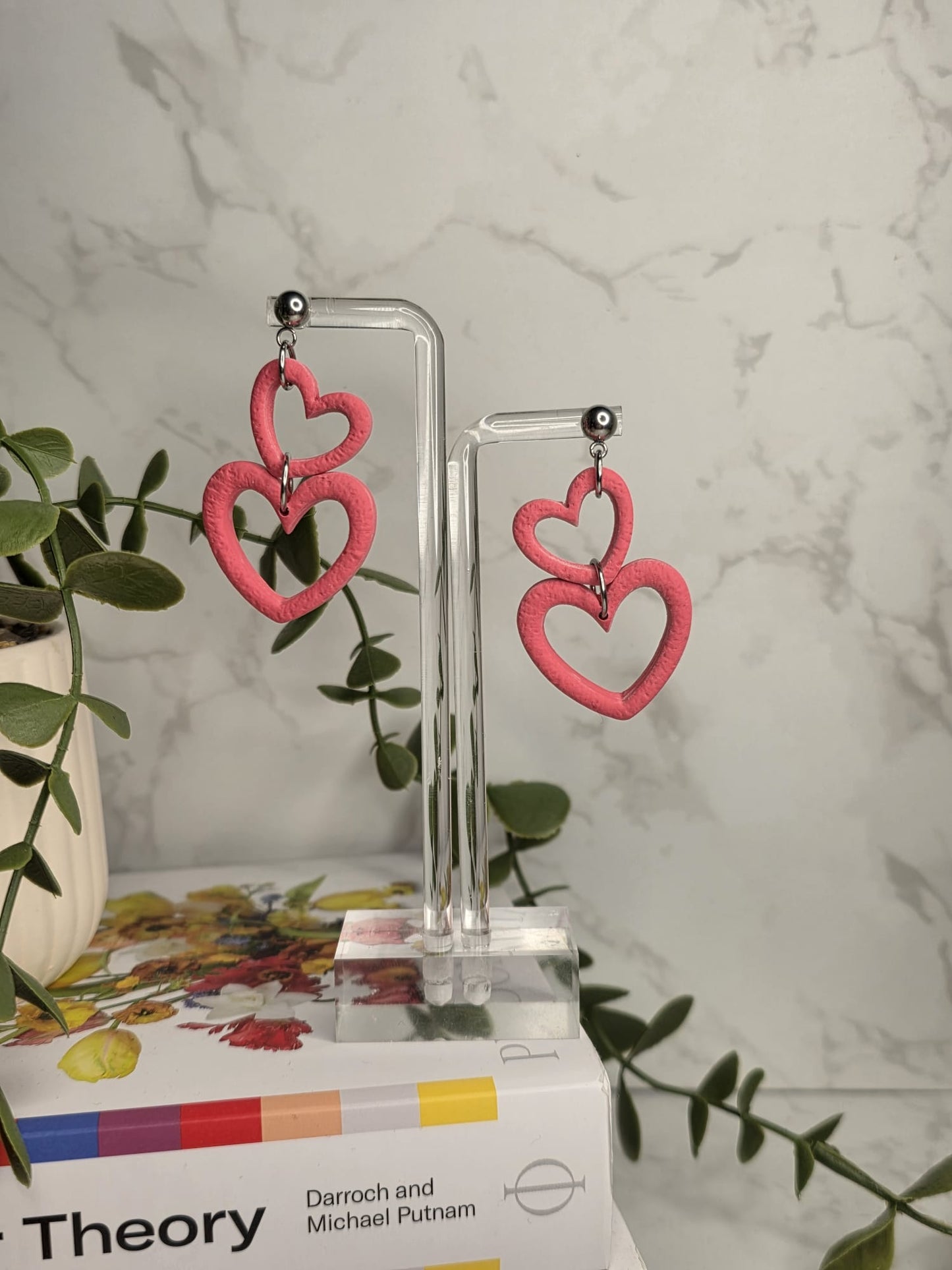 Pendientes CORAZÓN DE MELÓN