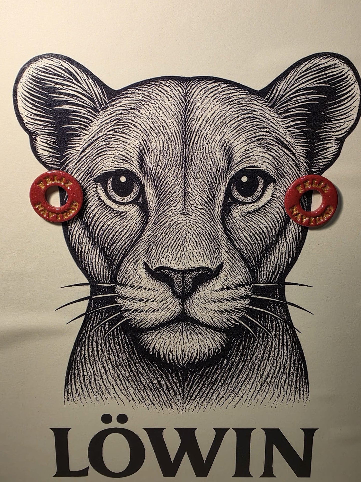 Pendientes FELIZ NAVIDAD