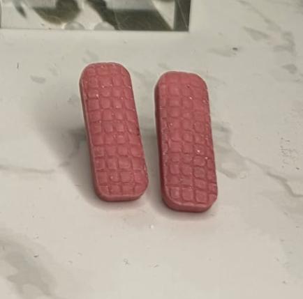 Pendientes PETRA SUAVE ROSA CORAL