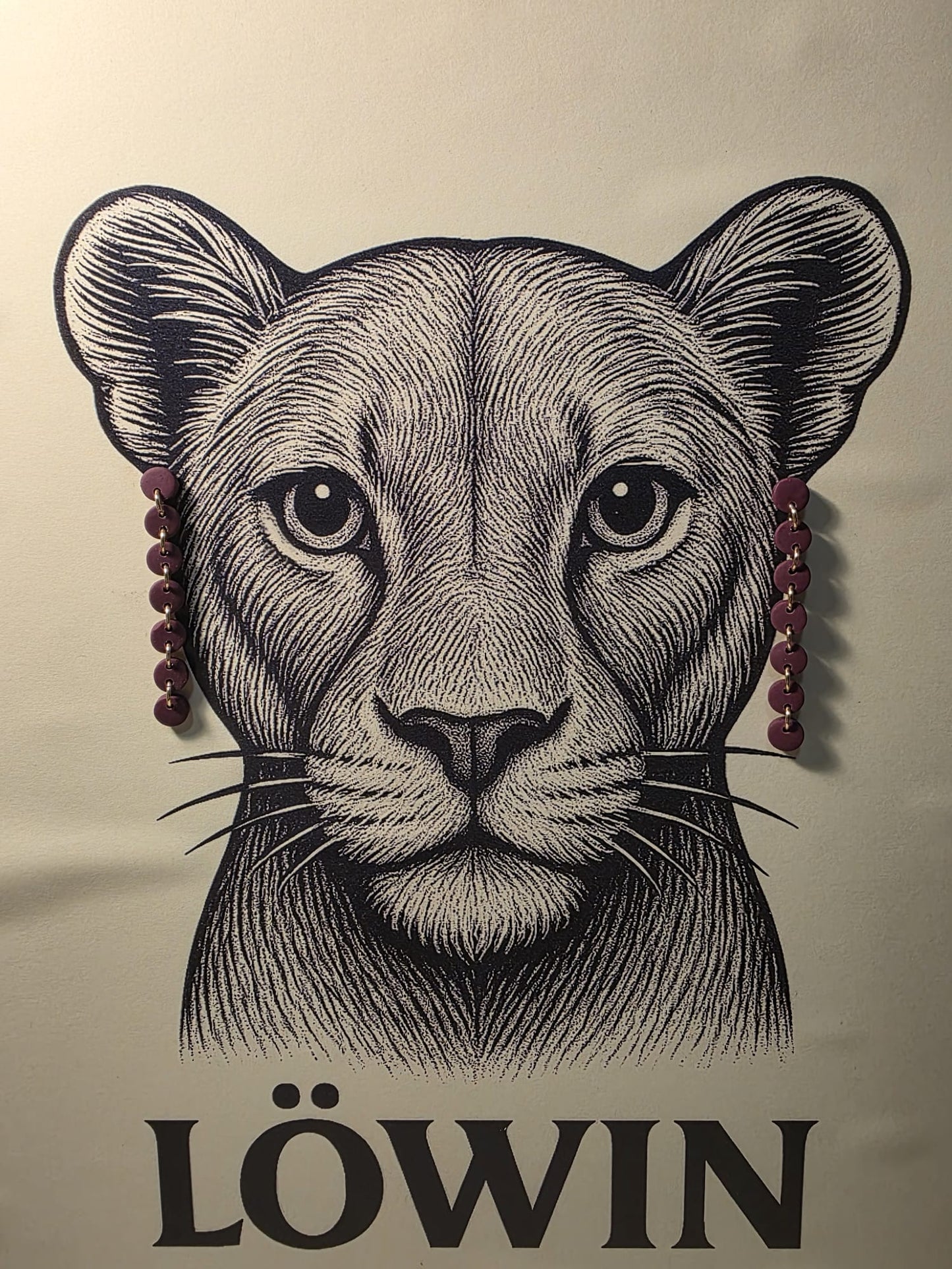 Pendientes JULIETA CIRUELA