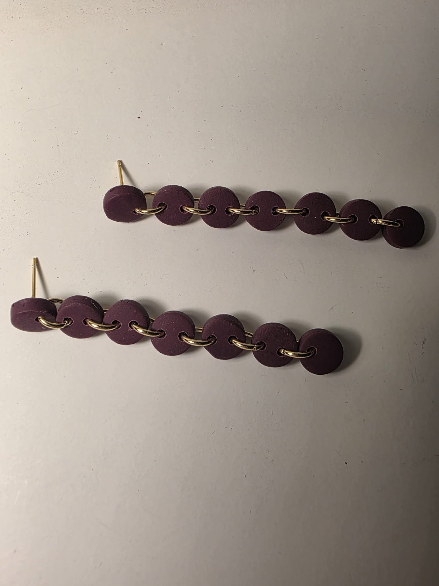 Pendientes JULIETA CIRUELA