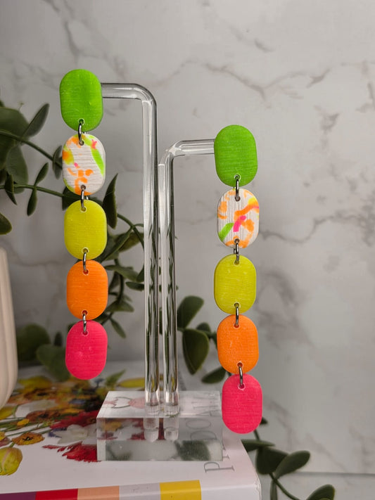 Pendientes LEYRE 5 FLÚOR