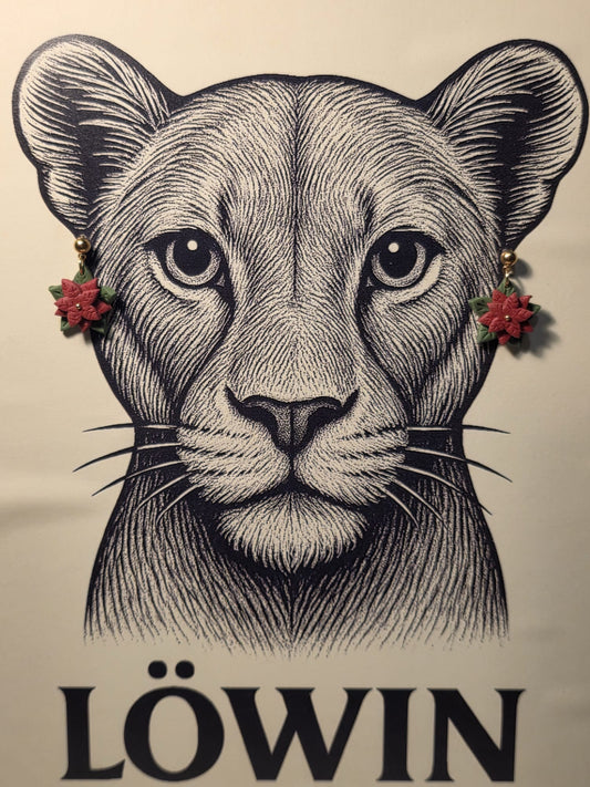 Pendientes FLOR DE PASCUA