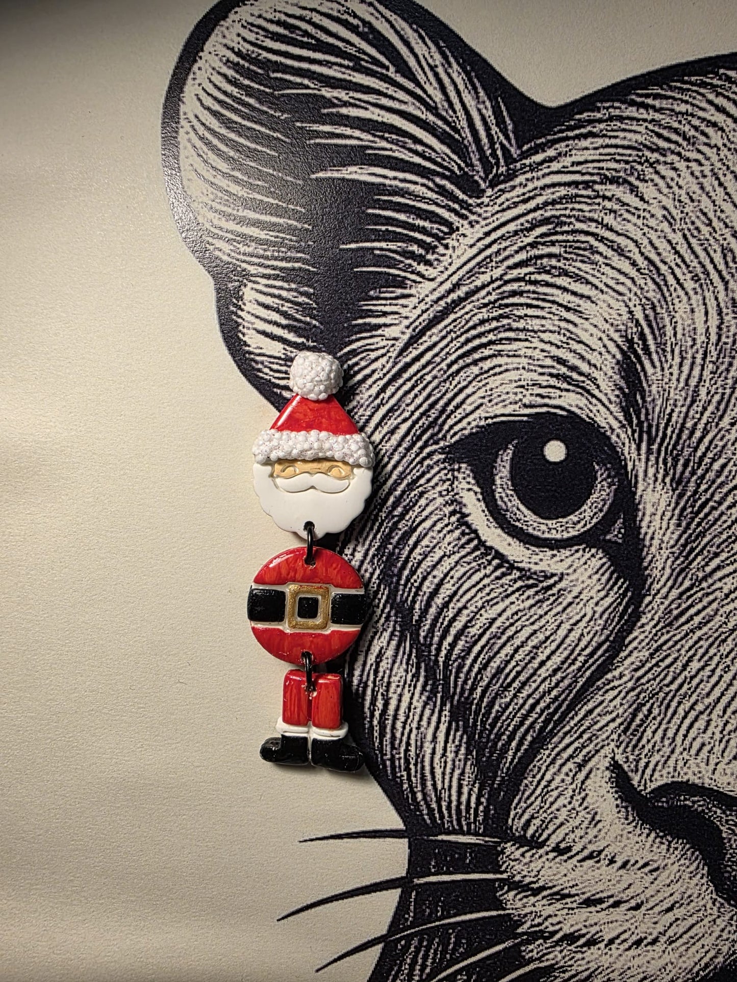 Pendientes PAPÁ NOEL