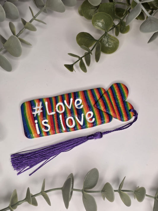 Marcapáginas LOVE IS LOVE