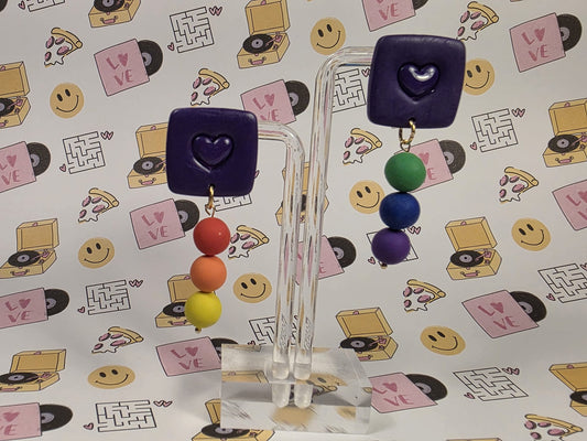 Pendientes LOVE IS LOVE