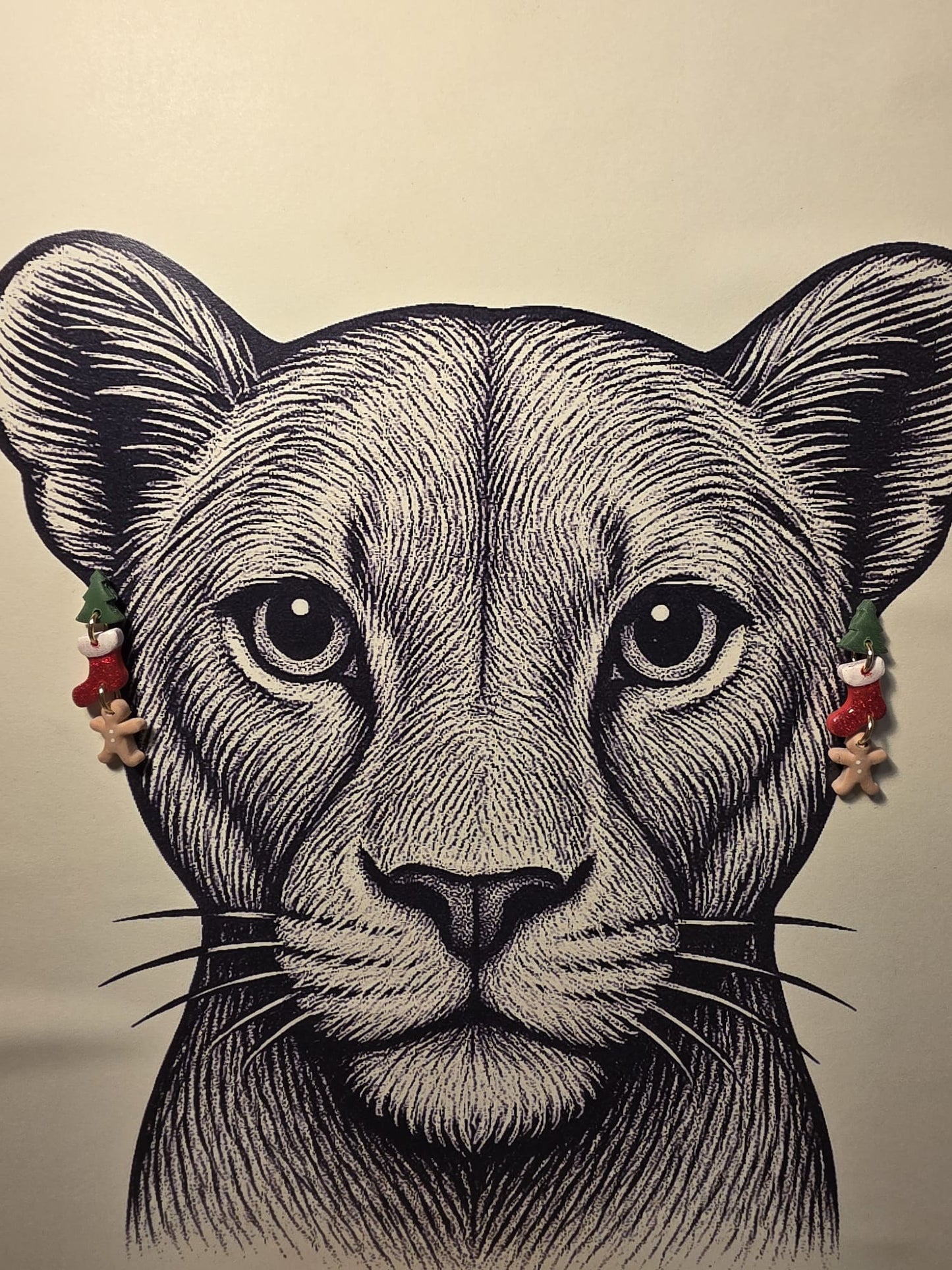 Pendientes ÁRBOL/CALCETÍN/GALLETITA