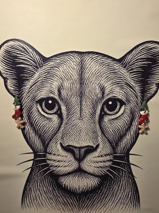 Pendientes ÁRBOL/CALCETÍN/GALLETITA